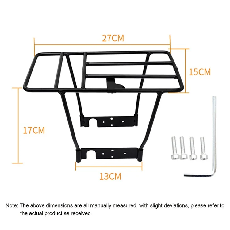 Para Xiaomi M365 / 1S / Pro Scooter Elétrico Prateleira Traseira de Metal Rack de Armazenamento de Bagagem