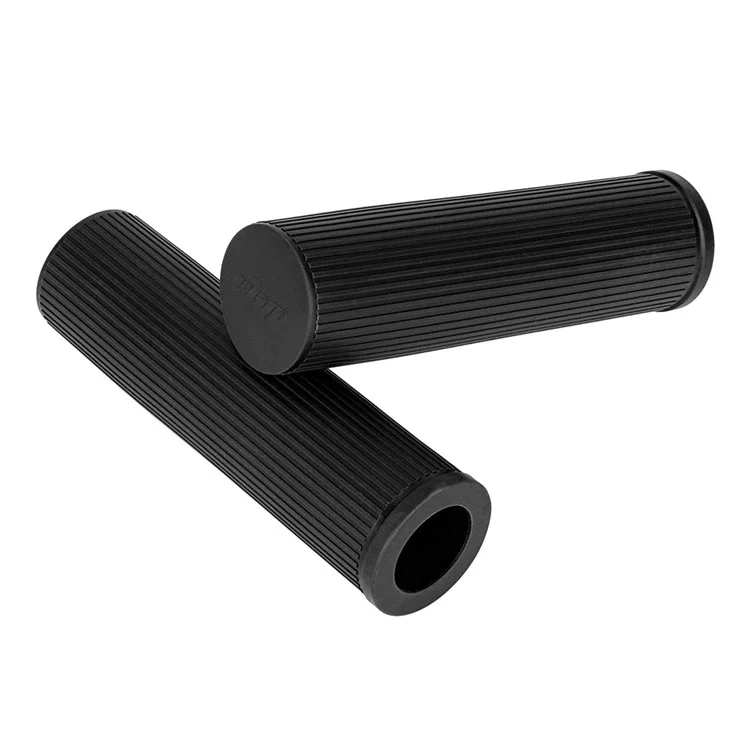 ULIP 1 Pair Universal 22mm Rubber Electric Scooter Handlebar Grip Cover Sleeve - Black