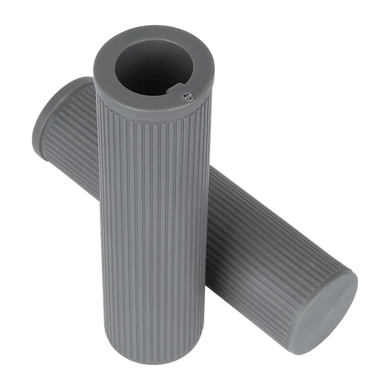 1 Pair For Xiaomi Mi 4 Pro / 4 Lite Rubber Electric Scooter Handlebar Grip Cover - Grey