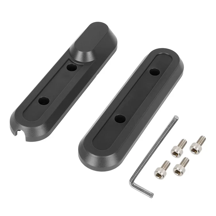 For Xiaomi Electric Scooter 4 Pro Front Wheel Hub Decorative Cover + Reflective Strips Set