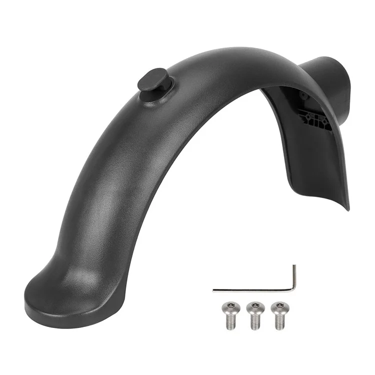 For Xiaomi Electric Scooter 4 Pro Anti-splash Back Fender ABS Rear Mudguard