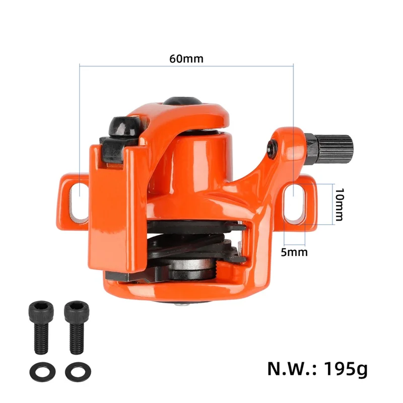 For Xiaomi Electric Scooter 4 Pro / 3 Disc Brake Left Side Brake Accessory - Black