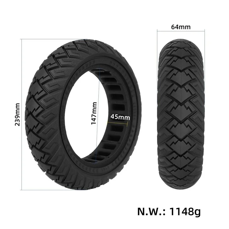 ULIP For Xiaomi Electric Scooter 4 Ultra Electric Scooter Anti-slip Rubber Wheel Solid Tire