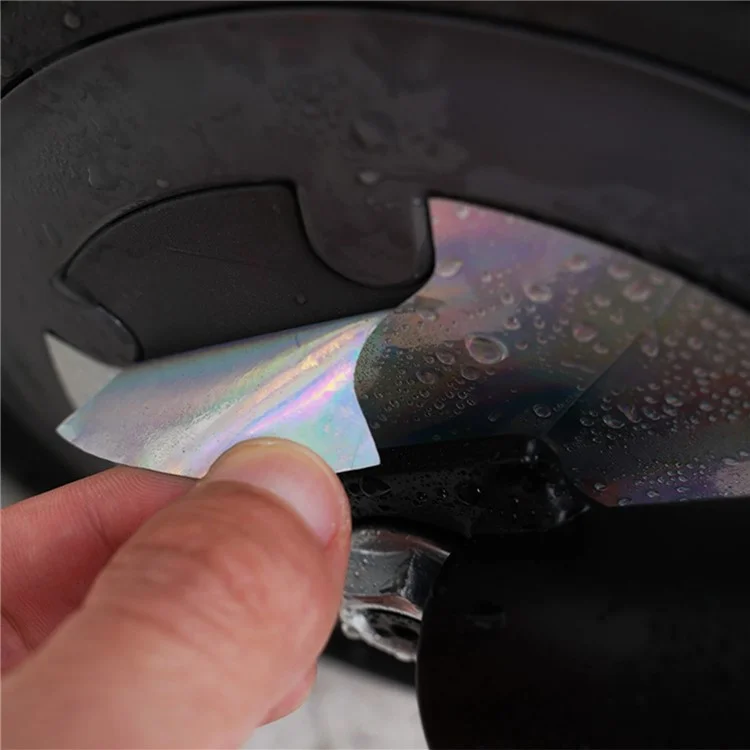 2 pièces pour Xiaomi M365 / Pro / 1S Trottinette électrique Autocollant de moteur Couvercle de roue Film - Tridimensionnel