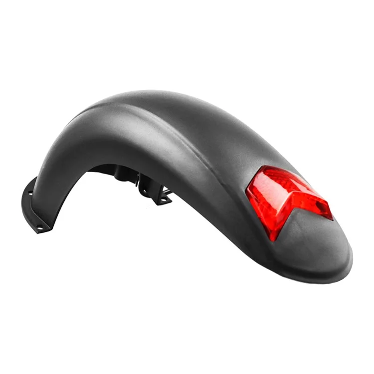 Mudguard with Rear Light for Kugoo M4 Scooter Plastic Mud Rear Fender Replacement