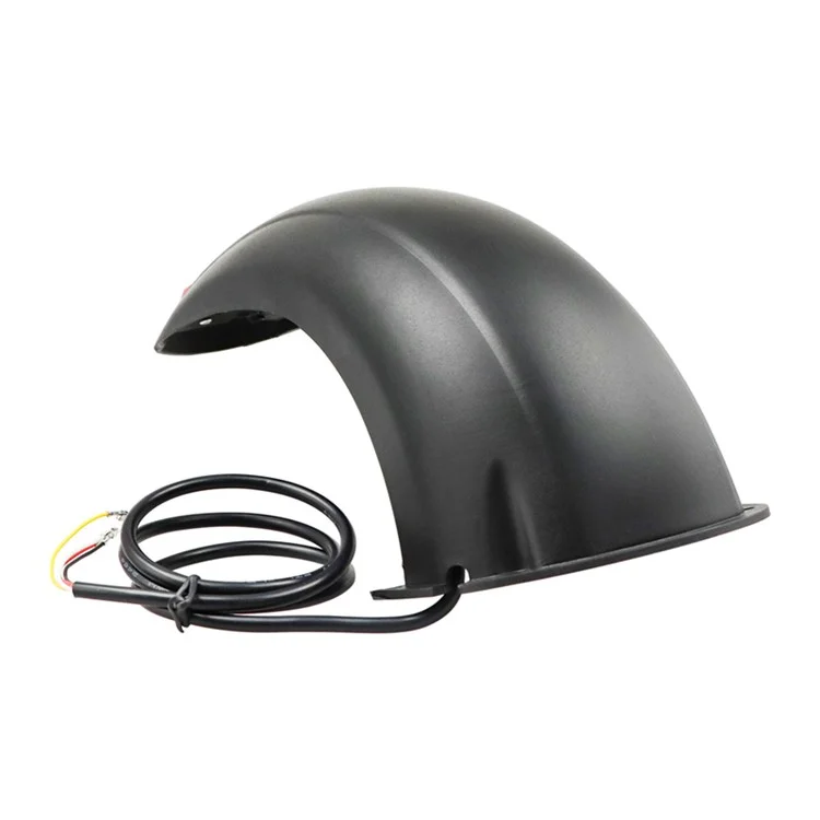 Mudguard with Rear Light for Kugoo M4 Scooter Plastic Mud Rear Fender Replacement
