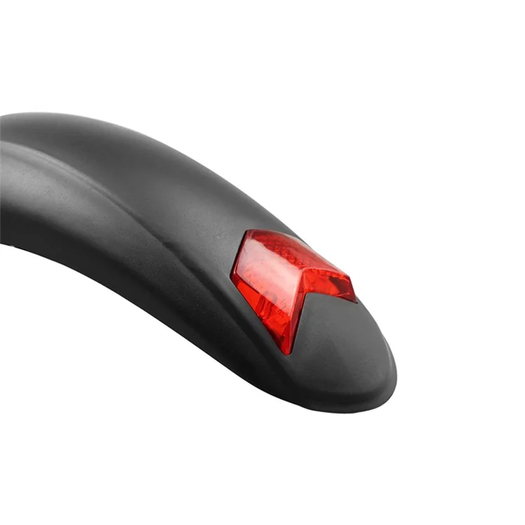 Mudguard with Rear Light for Kugoo M4 Scooter Plastic Mud Rear Fender Replacement