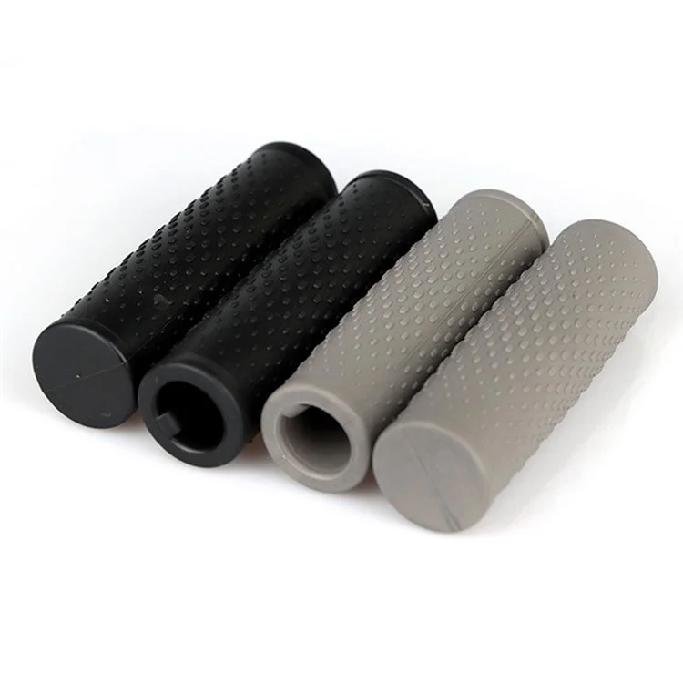 1 Coppia per Xiaomi M365 / 1S / Pro / Pro 2 Electric Scooter Manopole del Manubrio Non Scivolo Coperture in Silicone per il Manubrio - Nero