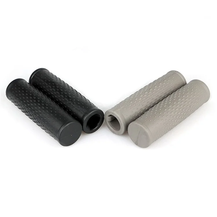 1 Coppia per Xiaomi M365 / 1S / Pro / Pro 2 Electric Scooter Manopole del Manubrio Non Scivolo Coperture in Silicone per il Manubrio - Nero