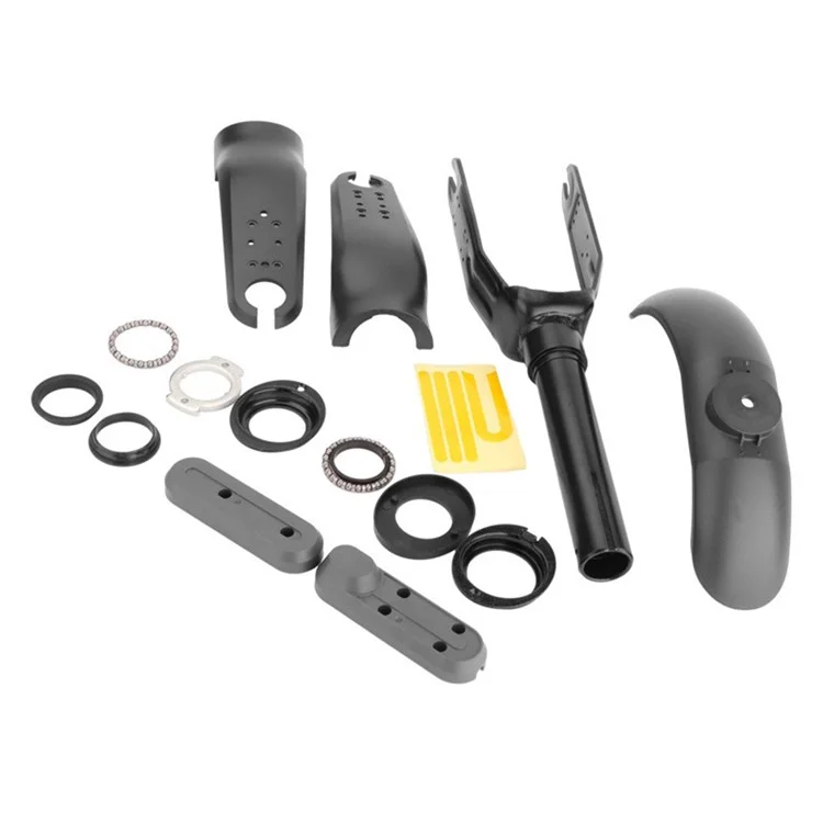Pour Xiaomi M365 / 1S / Pro / Pro 2 Trottinette électrique Fourche avant Garde-boue Kit de couvercle latéral