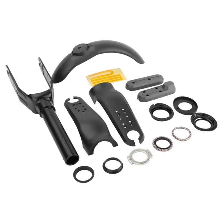 Pour Xiaomi M365 / 1S / Pro / Pro 2 Trottinette électrique Fourche avant Garde-boue Kit de couvercle latéral