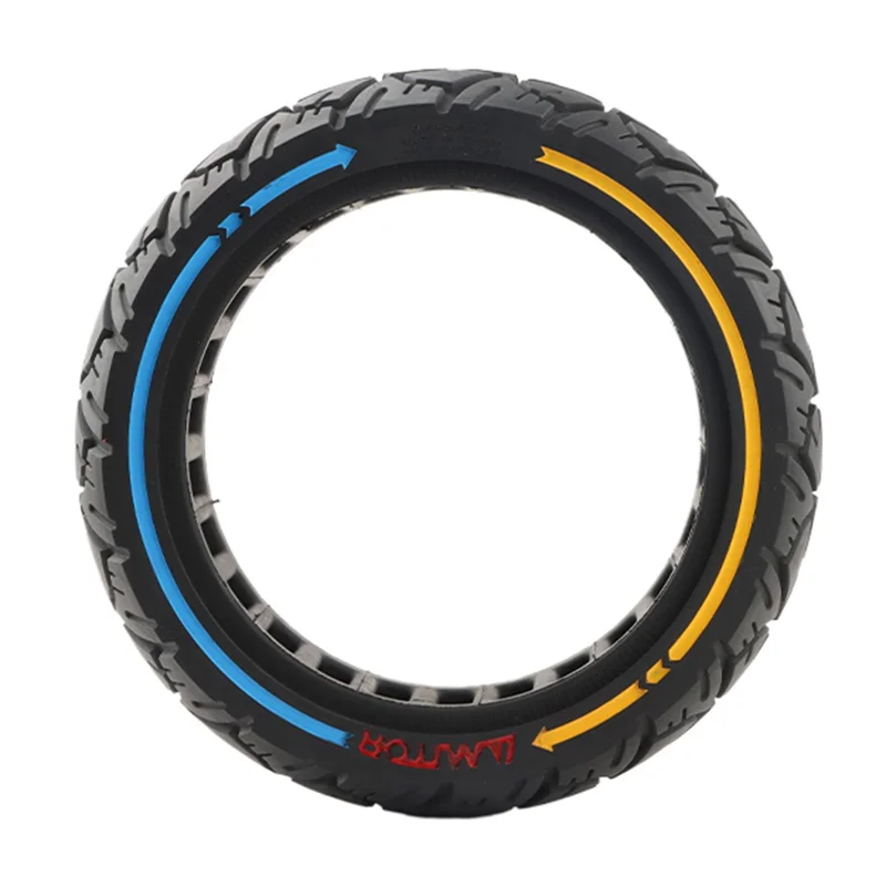 AIMITE Patín eléctrico de 8,5 pulgadas, neumático de goma, de dos colores, con ranuras de rodadura de 56 mm, para todoterreno, neumático sólido