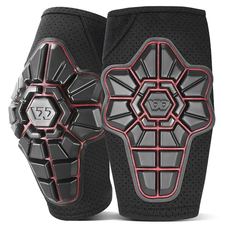 WEST BIKING YP0212123 2PCS Kid's Elbow Brace Shock-Absorbed Knee Compression Sleeve for Children