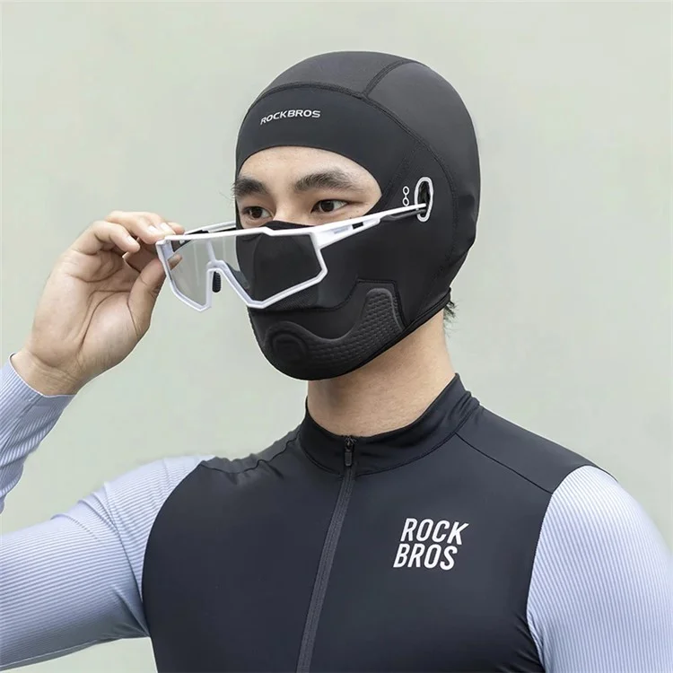 ROCKBROS LF70859 Summer Motorcycle Face Mask Cycling Balaclava Hat with Glasses Hole