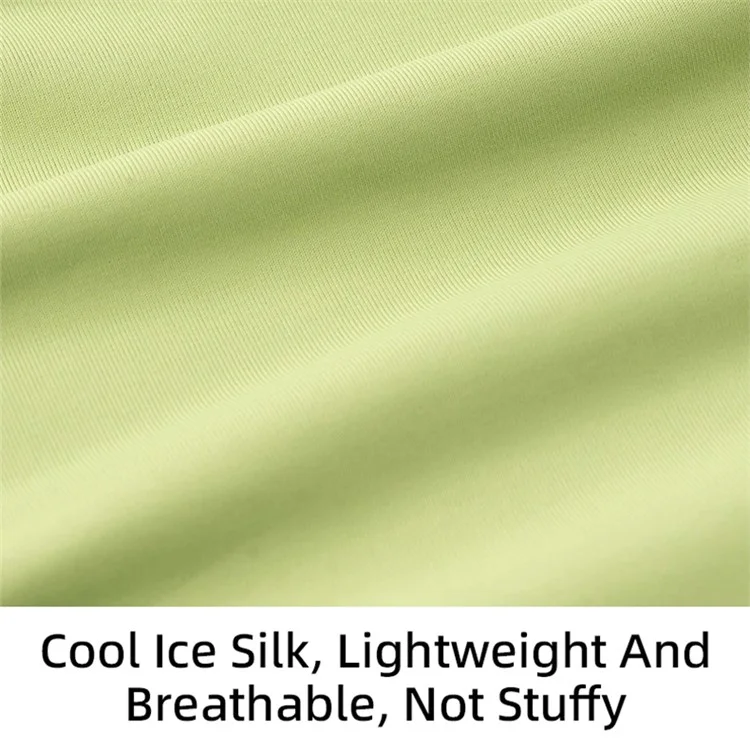 ROCKBROS LF70878 Ice Silk Face Mask Neck Gaiter Estate Anti-UV Sciarpa per la testa - Grigio Chiaro