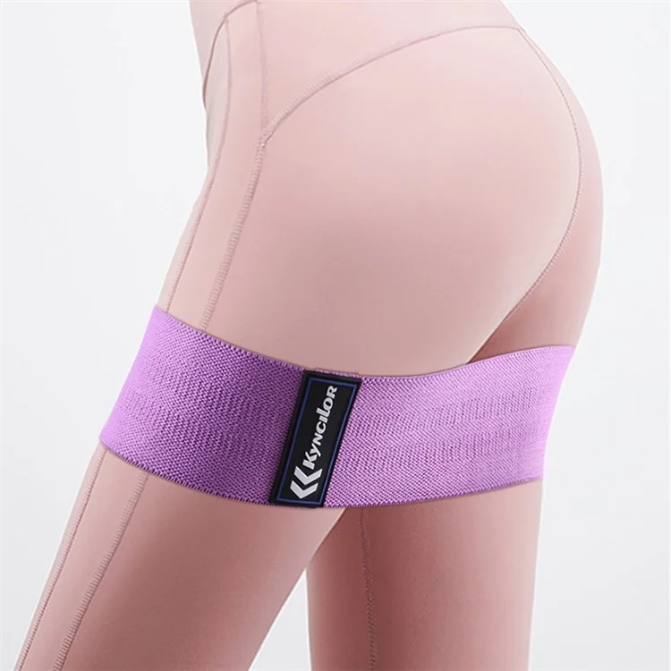 KYNCILOR AB059 3 pièces / Ensemble de bandes de résistance fitness yoga - Bandes élastiques pour fesses - Bandes d'étirement - Style C