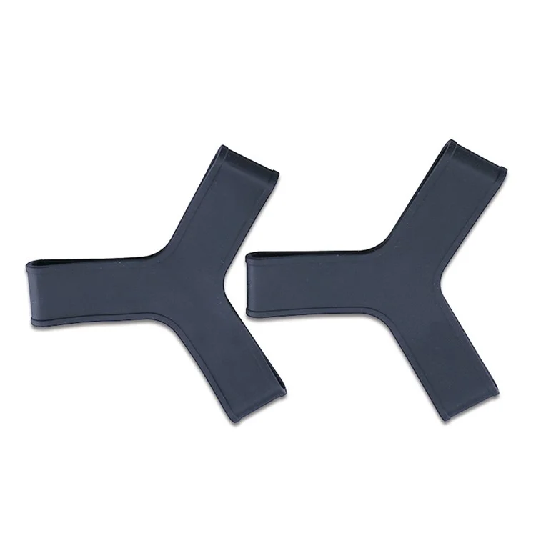 1 Paire Taille XS-S 36-39 Palmes de Natation Bande Élastique de Fixation en Silicone pour Plongée et Tuba - Noir
