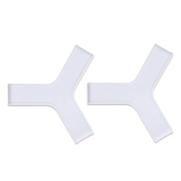 1 Paire Palmes de Plongée Taille M-XL 40-45 Bande Élastique en Silicone pour Fixation de Palmes de Plongée et Snorkeling - Blanc