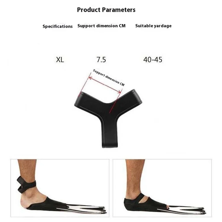 1 Paire Palmes de Plongée Taille M-XL 40-45 Bande Élastique en Silicone pour Fixation de Palmes de Plongée et Snorkeling - Blanc
