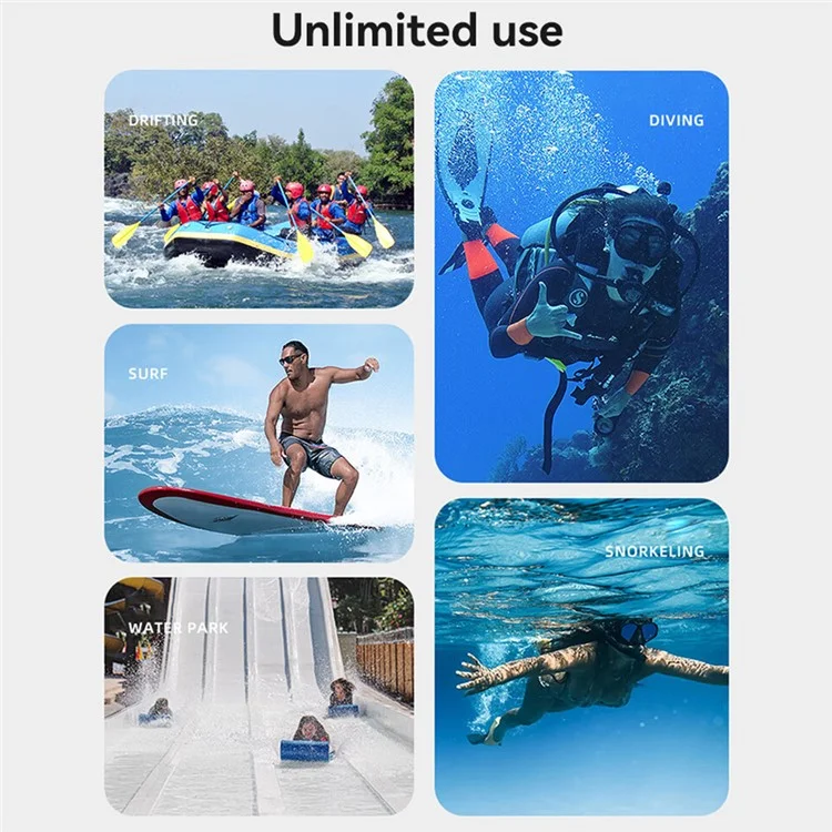 YESIDO WB50 30m Waterproof Floating Phone Pouch Touchscreen Cellphone Dry Bag for Swimming  /  Diving