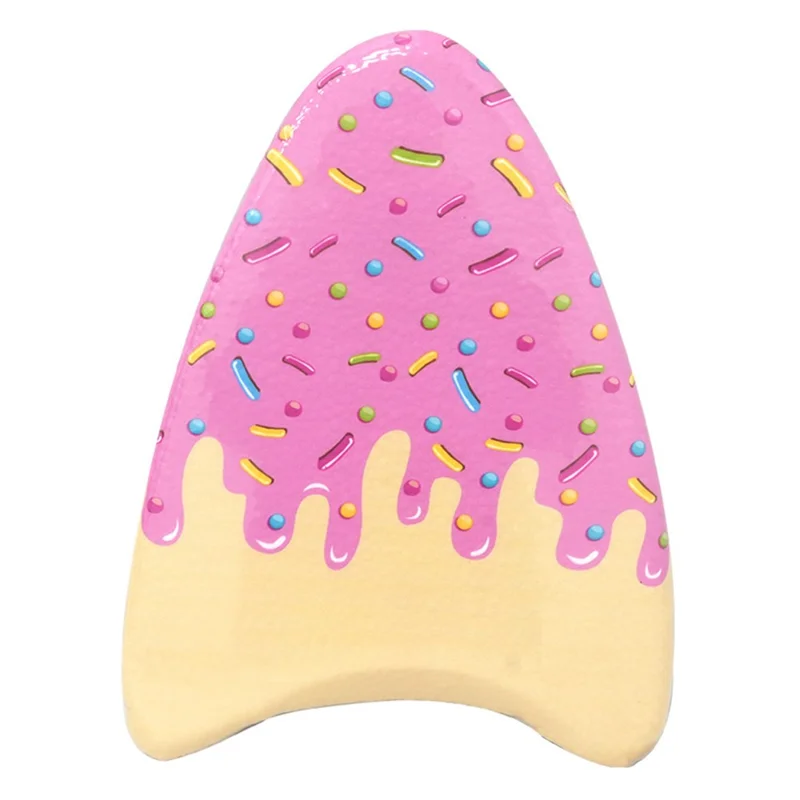 Children Swimming Training Float Board EPS Swim Board Auxiliary Kickboard, 42x34x4cm - Ice Cream