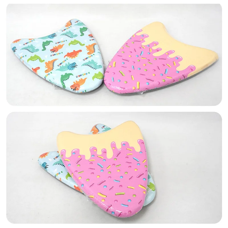 Children Swimming Training Float Board EPS Swim Board Auxiliary Kickboard, 42x34x4cm - Ice Cream