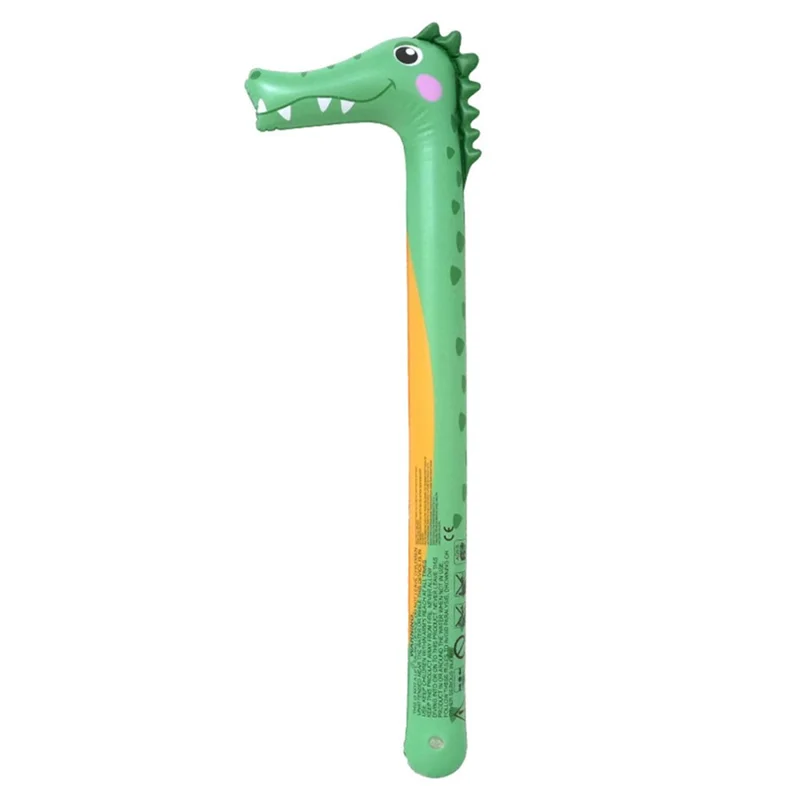 LXYB Swimming Pool Noodle Inflatable Cartoon Large PVC Buoyancy Stick for Summer Water Games - Dinosaur