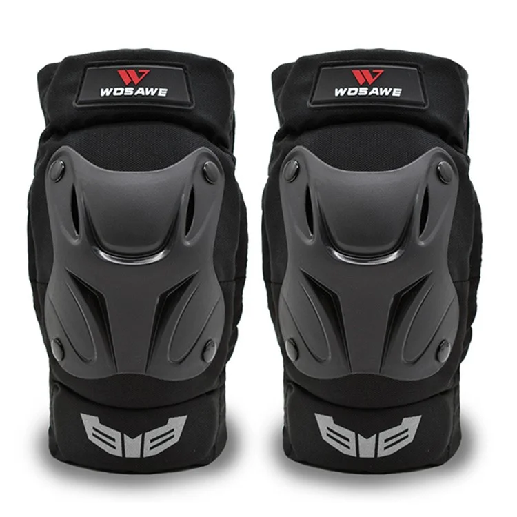 WOSAWE BC355 1 Pair Reflective Elbow Pads Moto Racing Motocross Elbow Protection Protective Guard Gear for Adult