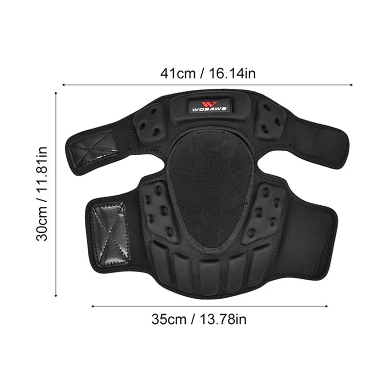 WOSAWE BC332-HZ 1 пара наколенников для взрослых мотоциклистов Motocross Elbow Protection Moto Racing Adjustable Protective Guard Gear