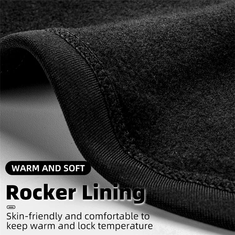 Masque facial ROCKBROS Soft Keeping Warm Windproof Cycling Head Scarf pour hommes et femmes - Long Foulard