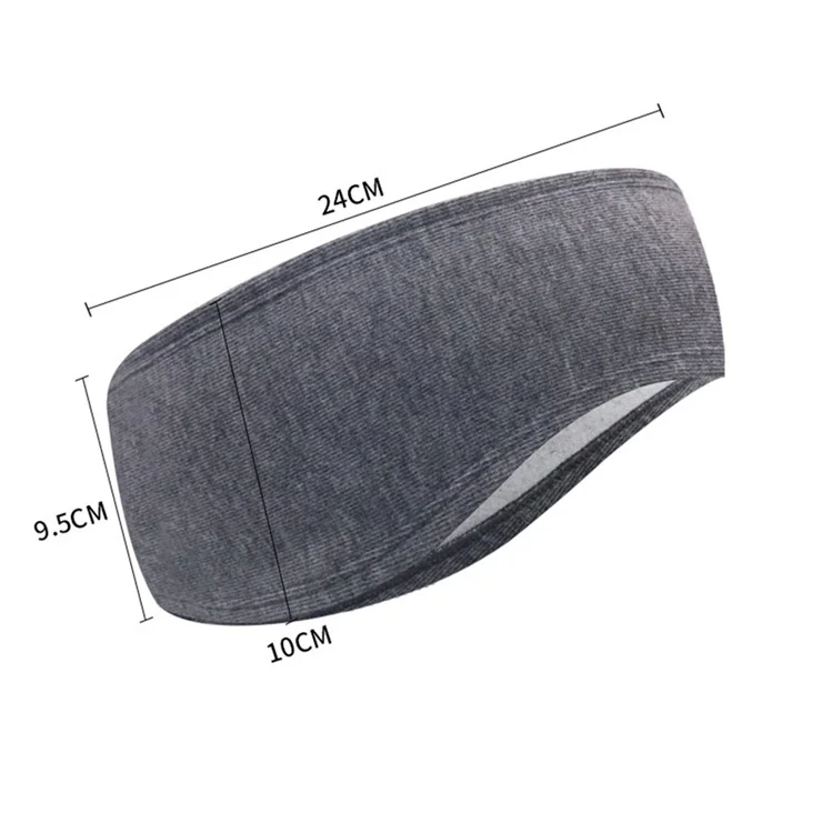 DK-AW Autumn Winter Warm Ear Protection Sports Hairband Earmuffs Outdoor Cycling Headband - Black