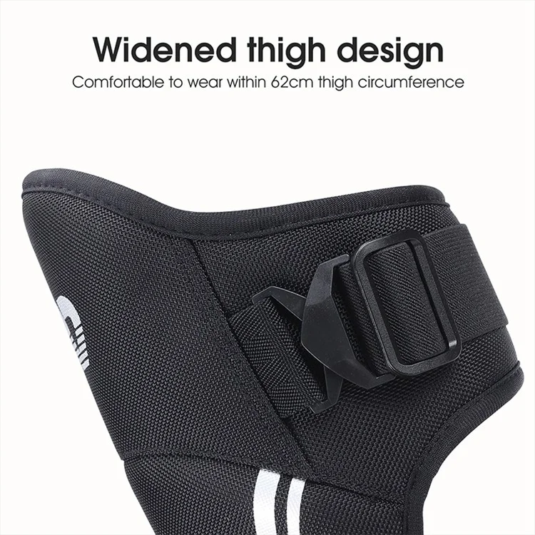 WEST BIKING YP1301058 1 Pair Winter Windproof Warm Knee Guard Electric Bike Motorcycle Knee Pad Protector