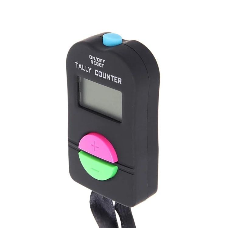 Electronic Tally Counter Manual Addition Subtraction Counter Clicker Golf Fußball Sporthandschalter