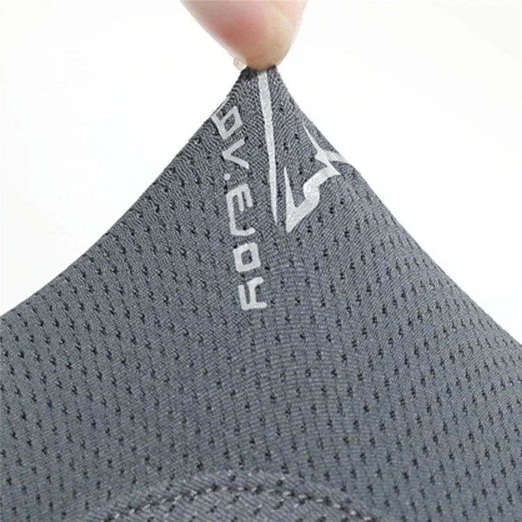 GOLOVEJOY XG51 Une paire de gants pour hommes Cyclisme Pêche Demi-doigts Gant de compression pour la protection des mains pour la randonnée, le camping, la course - Noir / Taille: L