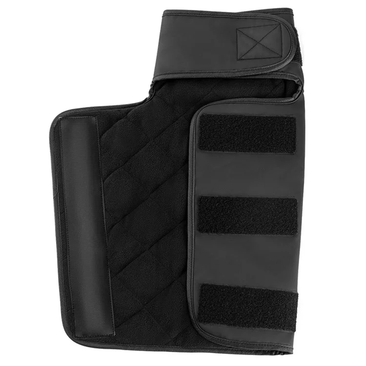 ROCKBROS TT017 Winter Warm Knee Pads Gears Motorcycle Leg Warmers Fleece Long Leg Sleeves - L / XL