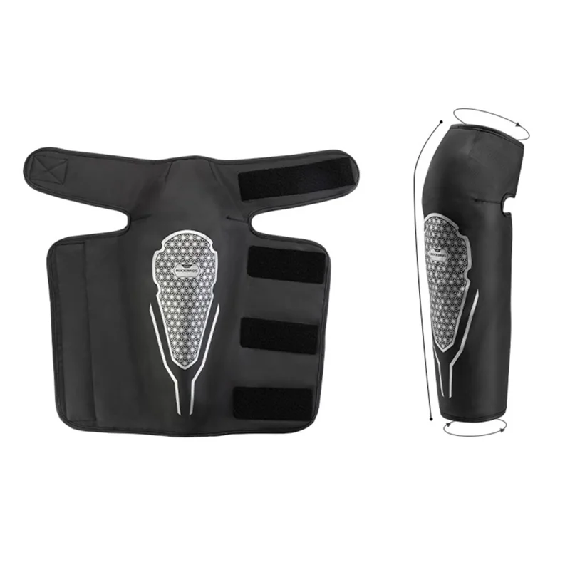ROCKBROS TT017 Winter Warm Knee Pads Gears Motorcycle Leg Warmers Fleece Long Leg Sleeves - 2XL / 3XL