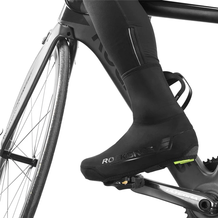 ROCKBROS LF1052 1 Paio di Copriscarpe Invernali da Ciclismo su Strada Antivento - S