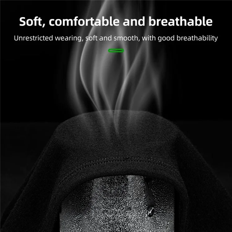 ROCKBROS YPP082 Winter Warm Motorcycle Headgear Windproof Outdoor Cycling Fleece Face Cover