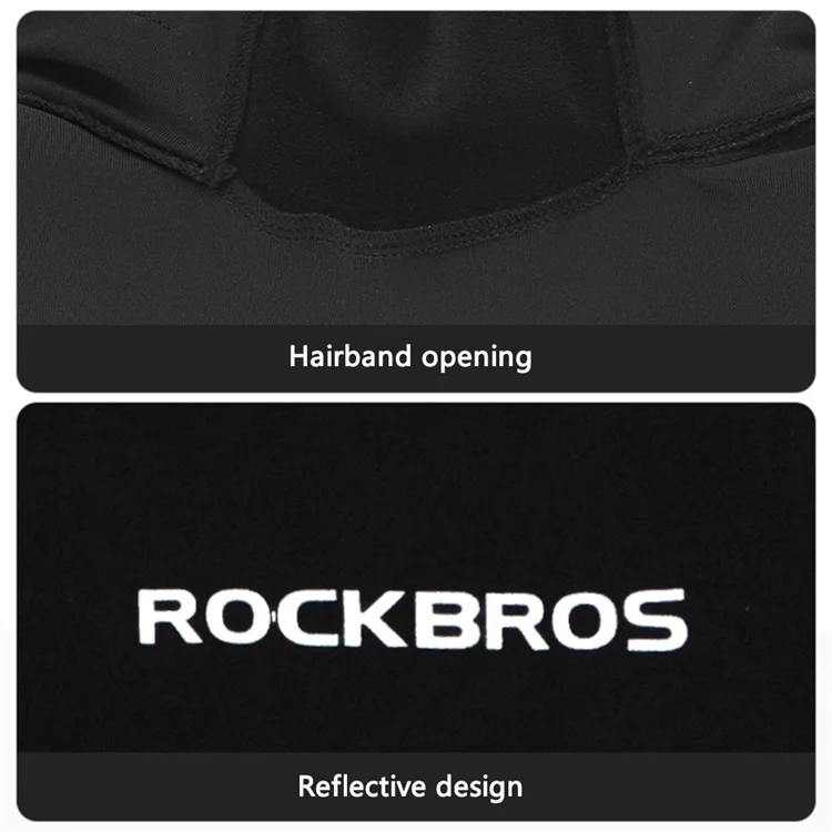 ROCKBROS YPP086 Windproof Ski Mask 5V Battery Heated Fleece Balaclava Headwear Face Mask Cover - L