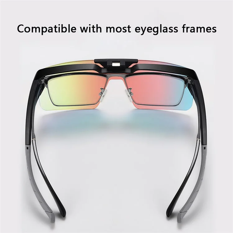 WEST BIKING Brightening Cycling Sunglasses for Outdoor Fishing Sunglasses Wind-Proof Sports Glasses - Green