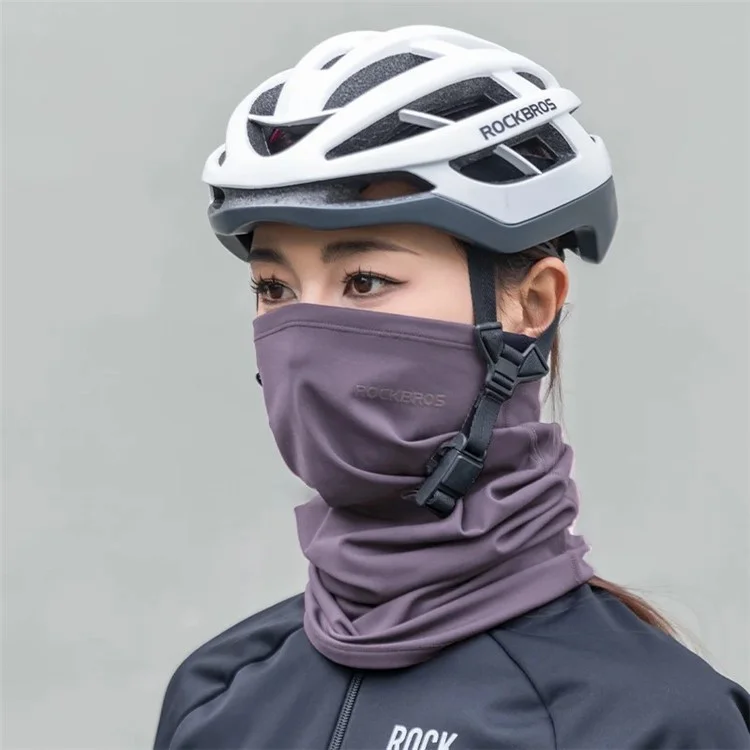 ROCKBROS LF70694 Winter Windproof Face Mask Multi-function Neck Gaiter Headband - Black