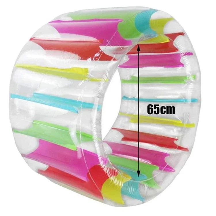 JZ123456 Flotteur d'eau gonflable Roller Pool Floats Toy pour la plage et la pelouse, 100x65x60cm