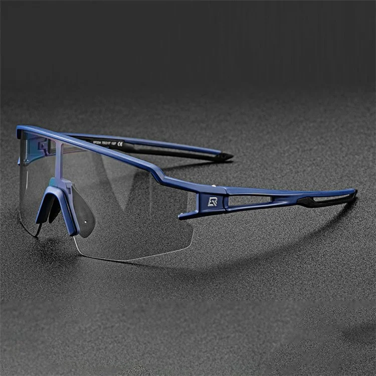 ROCKBROS SP204 Bicycle Glasses UV400 Cycling Glasses Bike Fishing Sunglasses - Navy Blue