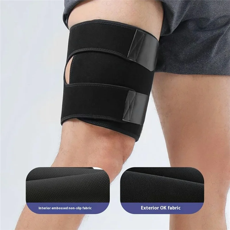 AB131 Pain Relief Compression Thigh Brace Outdoor Sports Upper Leg Support Wrap Sleeve