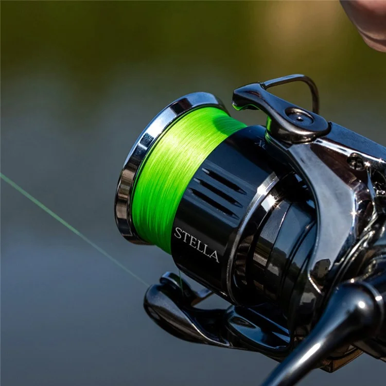 100m Length 8 Strands Braided Fishing Line Green Super Strong PE Smooth Touch Fishing Line - 0.4