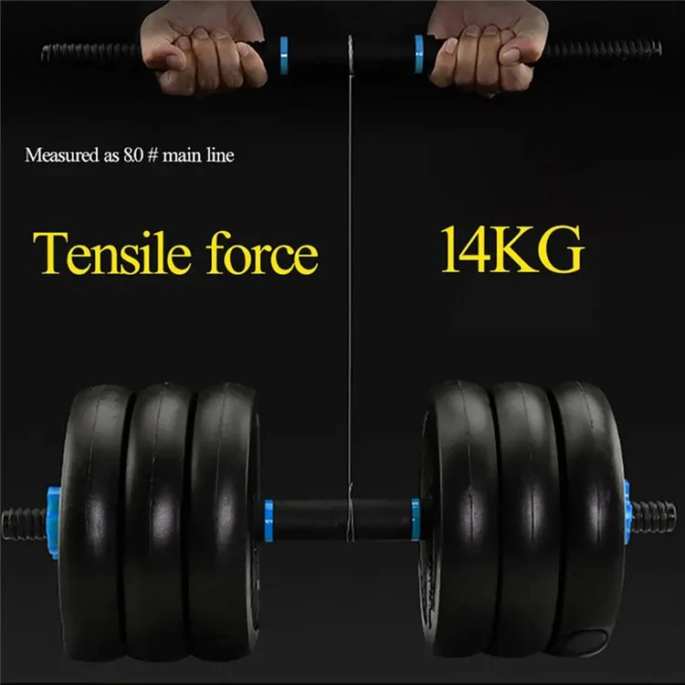 220m Super Strong Fishing Line Blue Monofilament Nylon Fishing Fire Pour L'eau Douce / Eau Salée - 0.8