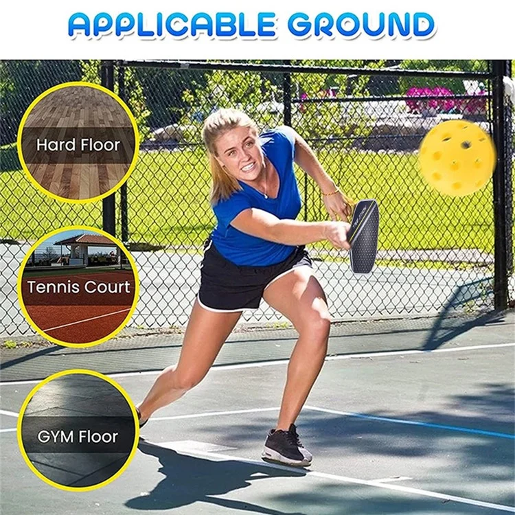 Racconciatura Per Picklet in Fibra di Vetro Lightweight Honeycomb Paddle Per Sport Interni ed Esterni - 107