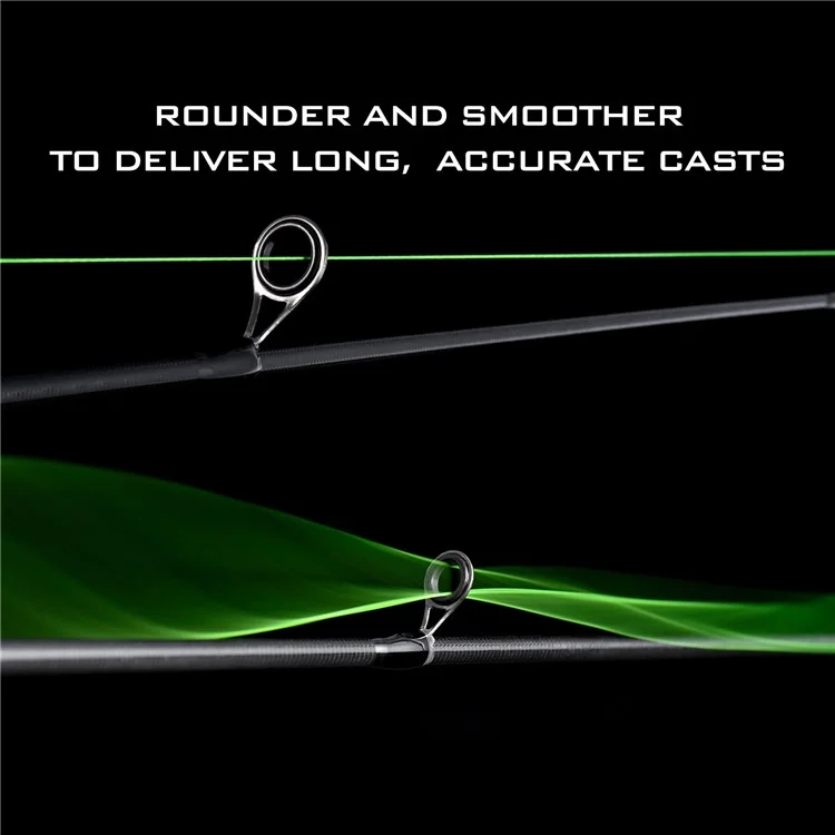 LEO 28208 300m 12 Strand Braided High Strength PE Fishing Line for Saltwater Freshwater, Fluorescent Green - 0.6