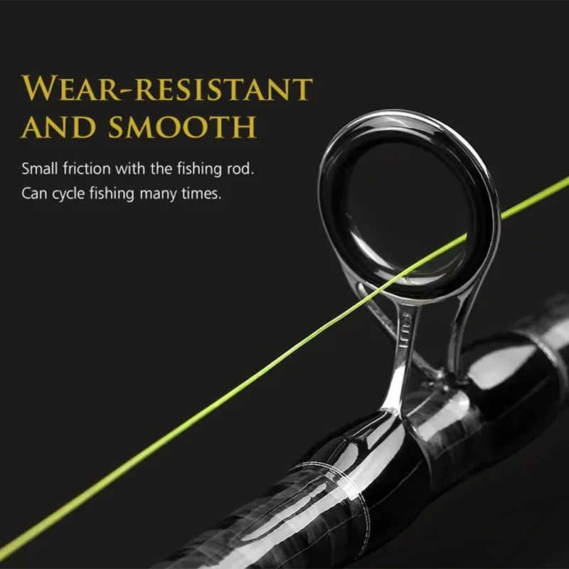 500 m Abrasion Resistant and Long Range Nylon Fishing Line - Yellow 2.5#