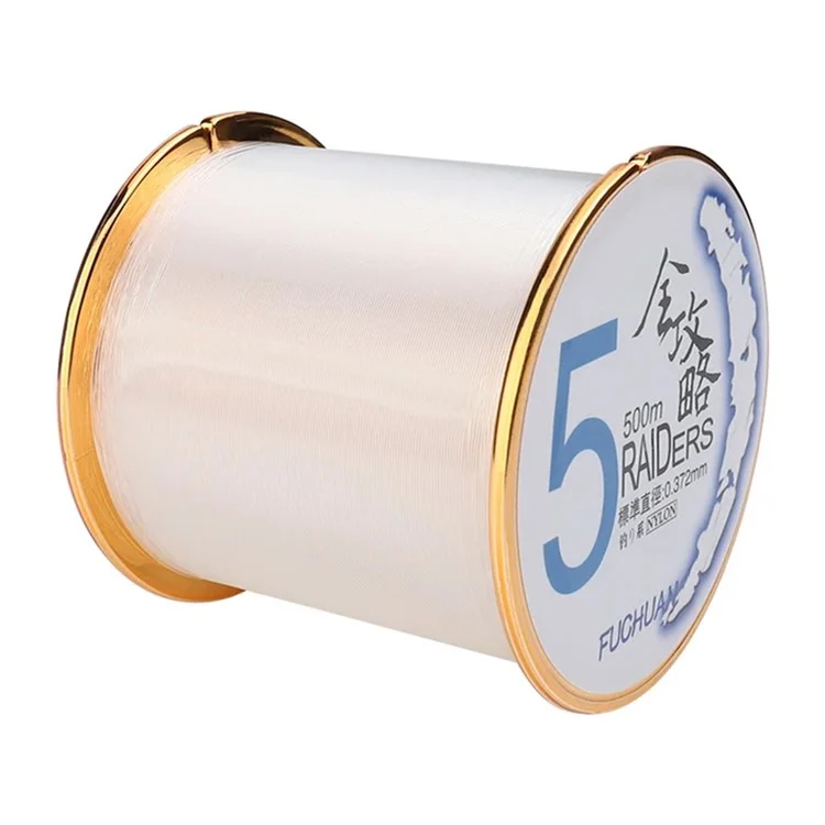CHIREN 500m Super Strong Nylon Wire Monofilament Fishing Line for Saltwater Freshwater Fishing, Transparent -  1.0